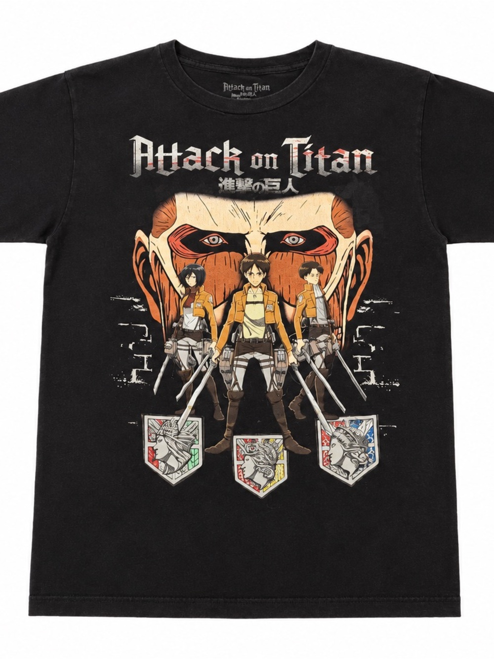 Attack on Titan Ripple Junction Graphic Tee Size Small